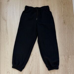 Kids Black Jogger Pants